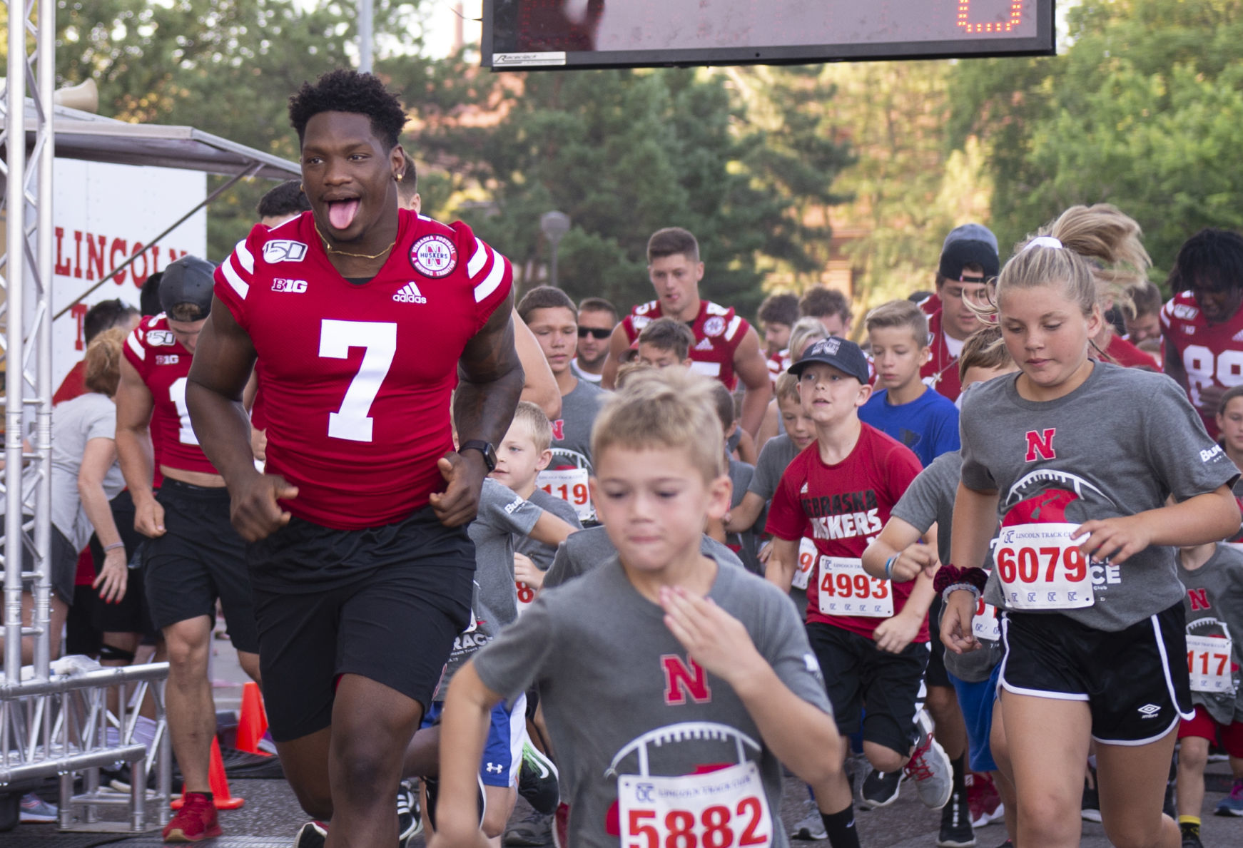 Nebraska Football Road Race, 7.14